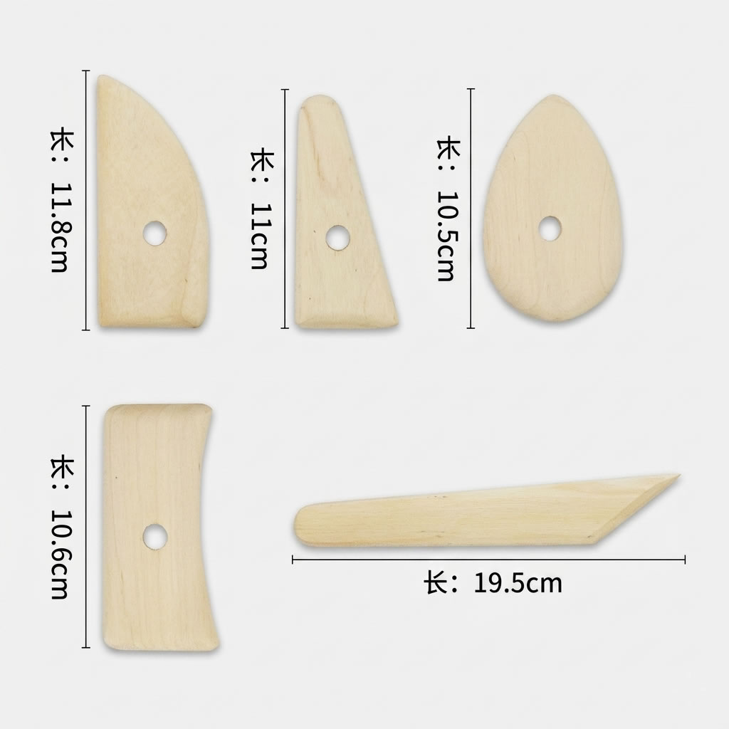 5 pcs/set Wood Chips