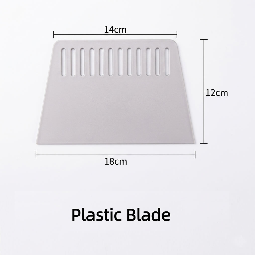 Plastic Blade Tool 300mm Clay Scraper angle view
