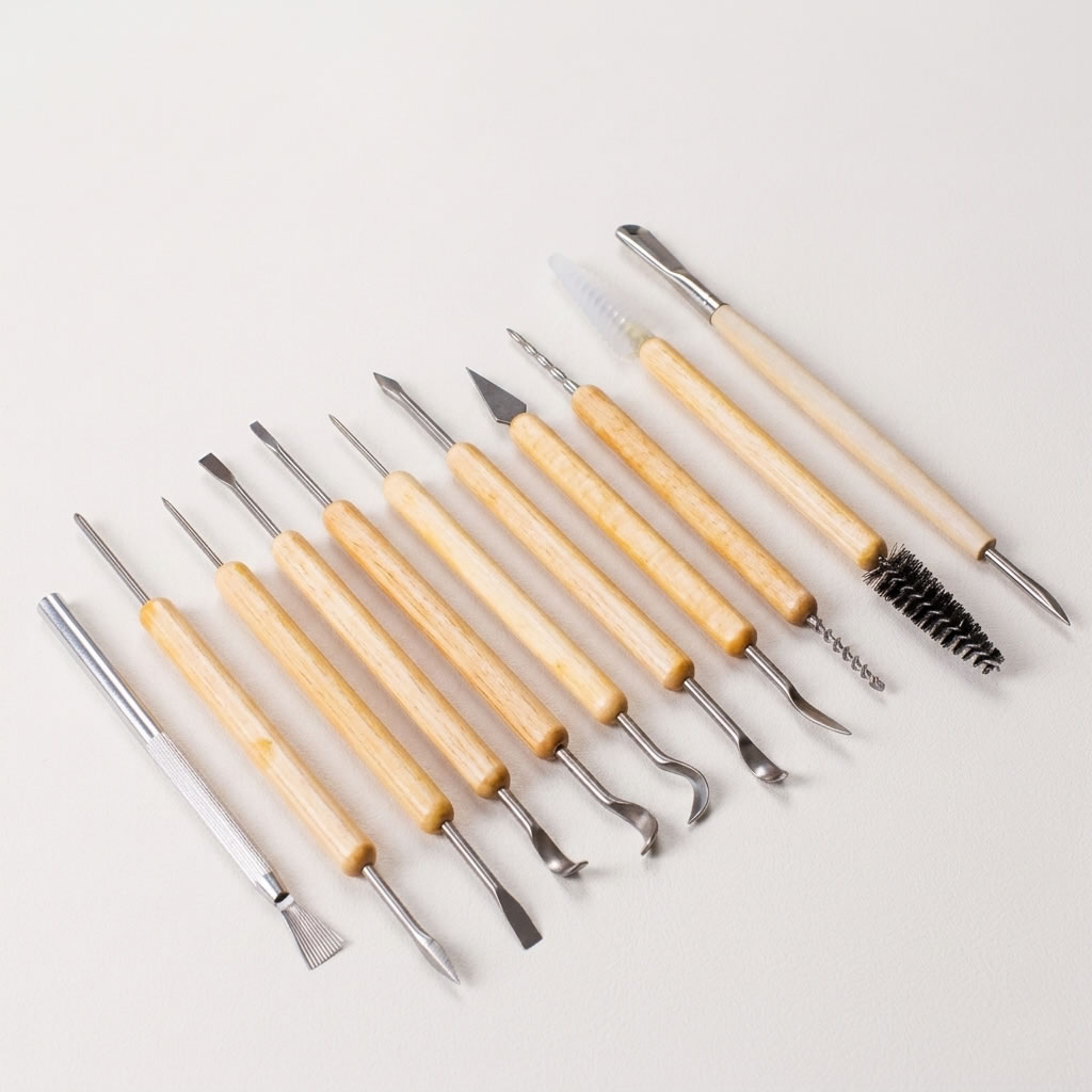 11-Piece Pottery Tool Set