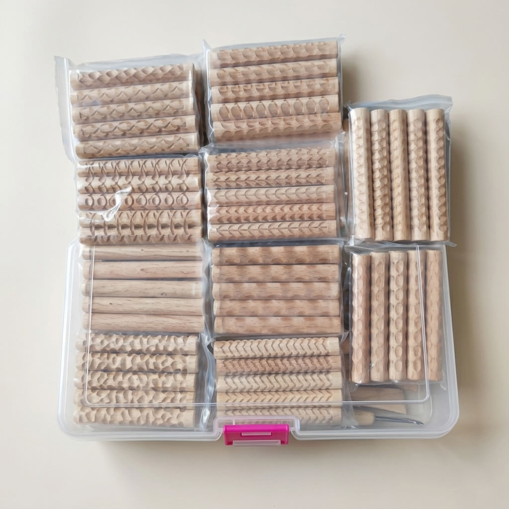 Earthenware Wooden Clay Tools