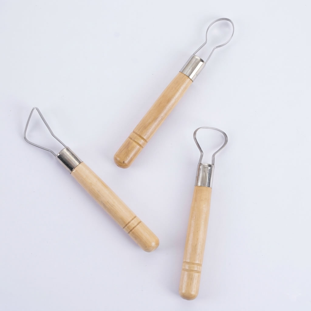 Pottery 3-Piece Ceramic Scraper Set