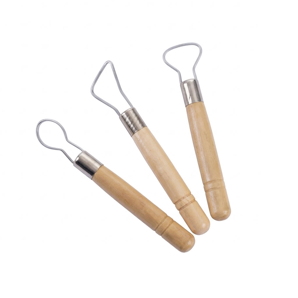 Pottery 3-Piece Ceramic Scraper Set