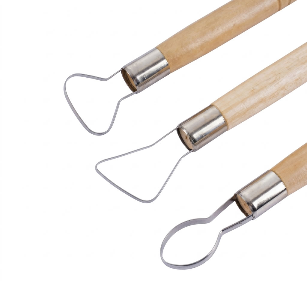 Pottery 3-Piece Ceramic Scraper Set
